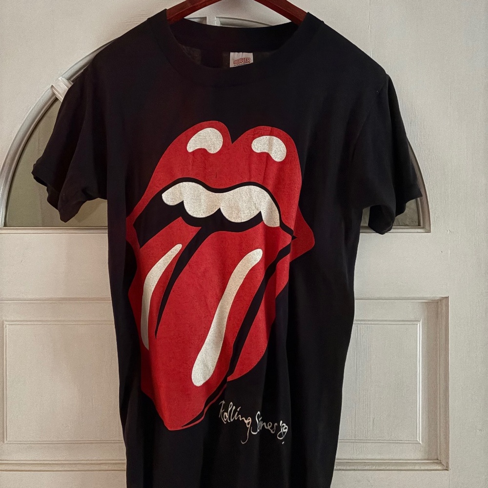 Vintage Rolling Stones North American 1989 Tour T-Shirt